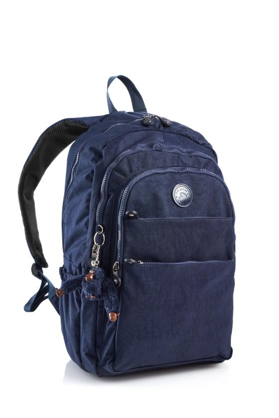 HEDGEBAG KIRINKIL SIRT ÇANTASI 3 GÖZ HB 230-02 LACİVERT 8681506309464